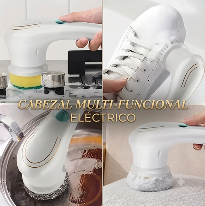 TurboLimpia - Cepillo de Limpieza Portátil Recargable